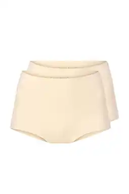Wehkamp LingaDore seamless maxislip (set van 2) lichtgeel aanbieding