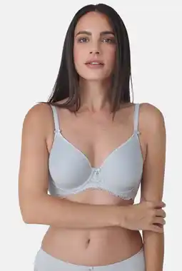 Wehkamp Sassa Mode voorgevormde beugelbh Beautiful Rose lichtblauw aanbieding