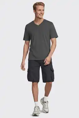 Wehkamp Anytime regular T-shirt grijs aanbieding