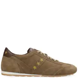 Wehkamp Pantofola d'Oro Terra leren sneakers bruin aanbieding