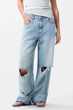 Wehkamp Catwalk Junkie loose fit jeans light blue denim aanbieding