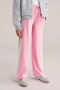 Wehkamp WE Fashion loose casual broek lichtroze aanbieding