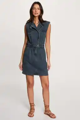 Wehkamp Morgan denim spijkerjurk dark blue denim aanbieding