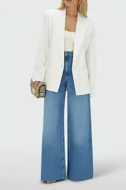 Wehkamp JOSH V oversized blazer ecru aanbieding