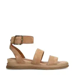 Wehkamp No Stress suède sandalen beige aanbieding
