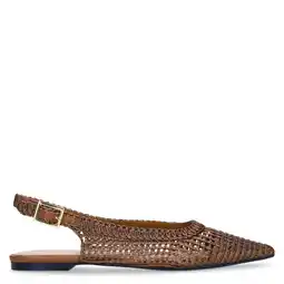 Wehkamp Manfield slingback loafers brons aanbieding