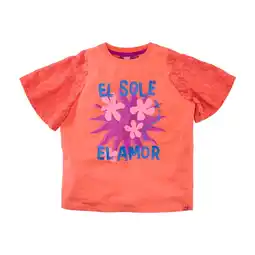 Wehkamp Z8 kids T-shirt Davina koraalrood aanbieding