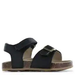 Wehkamp Shoesme leren sandalen zwart aanbieding