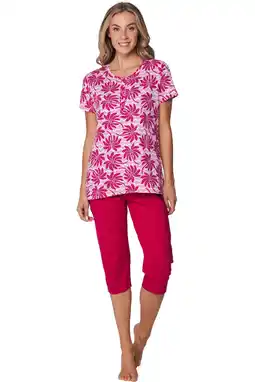 Wehkamp Rebelle pyjama roze/fuchsia aanbieding