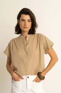 Wehkamp Expresso blouse beige aanbieding