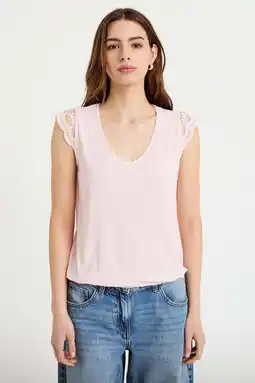 Wehkamp Cache Cache top lichtroze aanbieding