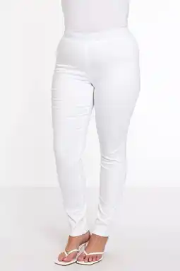 Wehkamp YOEK skinny legging wit aanbieding