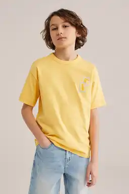 Wehkamp WE Fashion T-shirt geel aanbieding