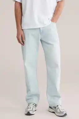 Wehkamp WE Fashion Blue Ridge loose fit jeans light blue denim aanbieding