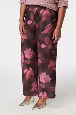 Wehkamp MS Mode highwaist casual broek bruin aanbieding