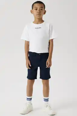 Wehkamp NAME IT KIDS casual short donkerblauw aanbieding
