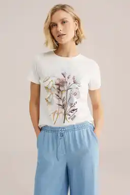 Wehkamp WE Fashion T-shirt wit aanbieding