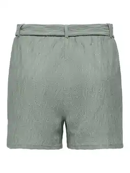 Wehkamp ONLY relaxed highwaist casual short lichtgroen aanbieding