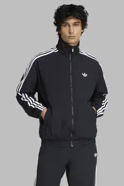 Wehkamp adidas Originals trainingsjack Firebird zwart aanbieding
