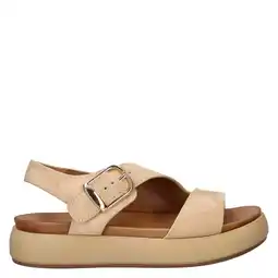 Wehkamp Nelson suède sandalen beige aanbieding
