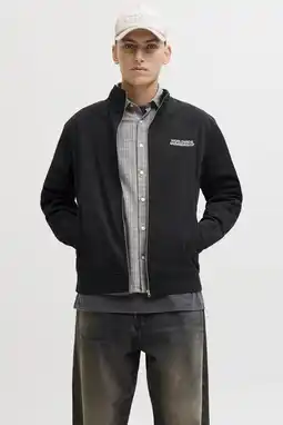 Wehkamp JACK & JONES CORE sweatvest zwart aanbieding