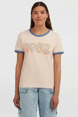 Wehkamp O'Neill T-shirt ecru aanbieding