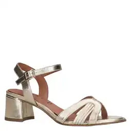Wehkamp No Stress leren sandalettes goud aanbieding