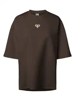 Wehkamp PIECES T-shirt bruin aanbieding