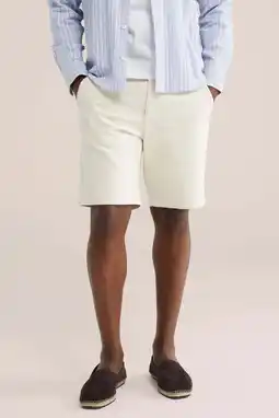 Wehkamp WE Fashion Blue Ridge chino short beige aanbieding
