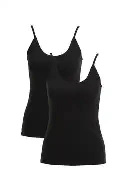 Wehkamp My Basic by After Eden hemd (set van 2) zwart aanbieding