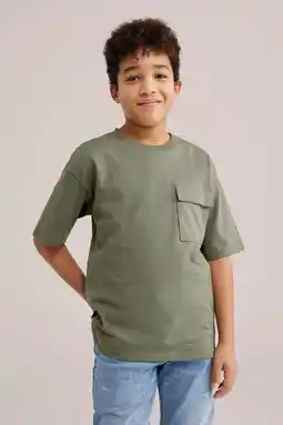 Wehkamp WE Fashion T-shirt olijfgroen aanbieding