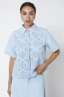Wehkamp SisterS Point blouse lichtblauw aanbieding