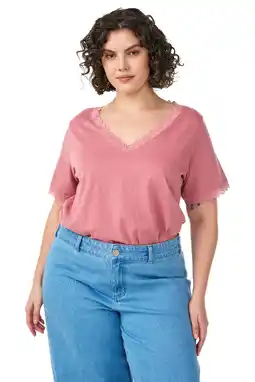 Wehkamp Zizzi top oudroze aanbieding