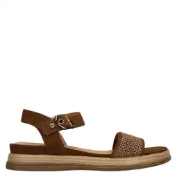 Wehkamp No Stress leren sandalen bruin aanbieding