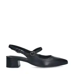 Wehkamp No Stress leren slingback pumps zwart aanbieding
