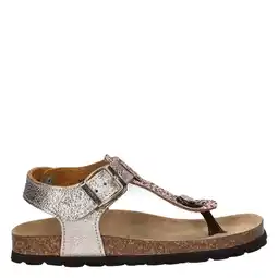 Wehkamp Nelson Kids leren sandalen roségoud aanbieding