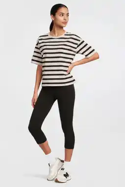 Wehkamp Anytime capri legging zwart aanbieding