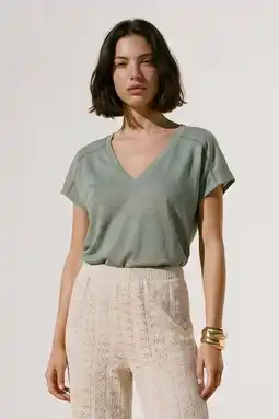 Wehkamp VERO MODA top - kaki aanbieding