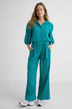 Wehkamp Tramontana straight highwaist broek groen aanbieding