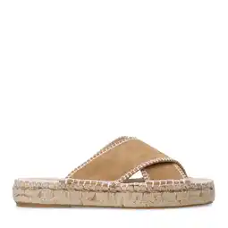 Wehkamp Sacha suède slippers beige aanbieding