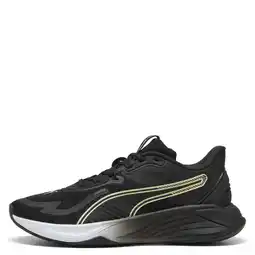 Wehkamp Puma PWR Hybrid hardloopschoenen zwart/wit/geel aanbieding