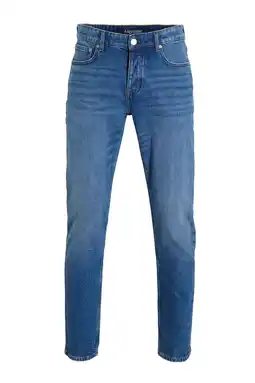Wehkamp Anytime relaxed fit jeans donkerblauw aanbieding