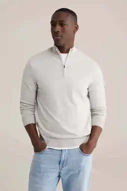 Wehkamp WE Fashion gebreide trui ecru aanbieding