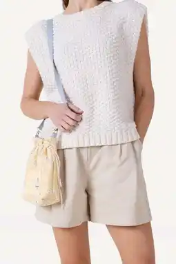 Wehkamp Another-Label regularwaist casual short beige aanbieding