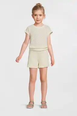 Wehkamp Anytime crochet korte broek off-white aanbieding