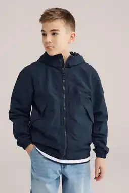 Wehkamp WE Fashion tussenjas donkerblauw aanbieding