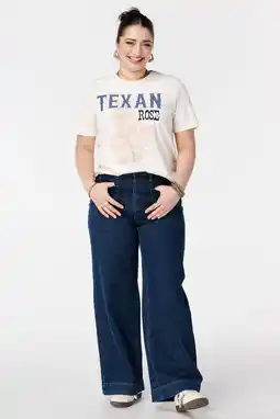 Wehkamp MS Mode T-shirt crème aanbieding
