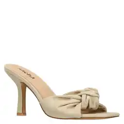 Wehkamp Sacha leren muiltjes beige aanbieding