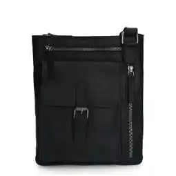 Wehkamp No Stress leren crossbody tas zwart aanbieding