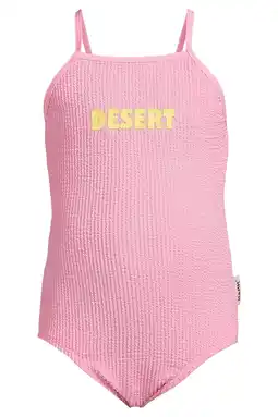 Wehkamp Me & My Monkey badpak met textuur en tekst roze aanbieding